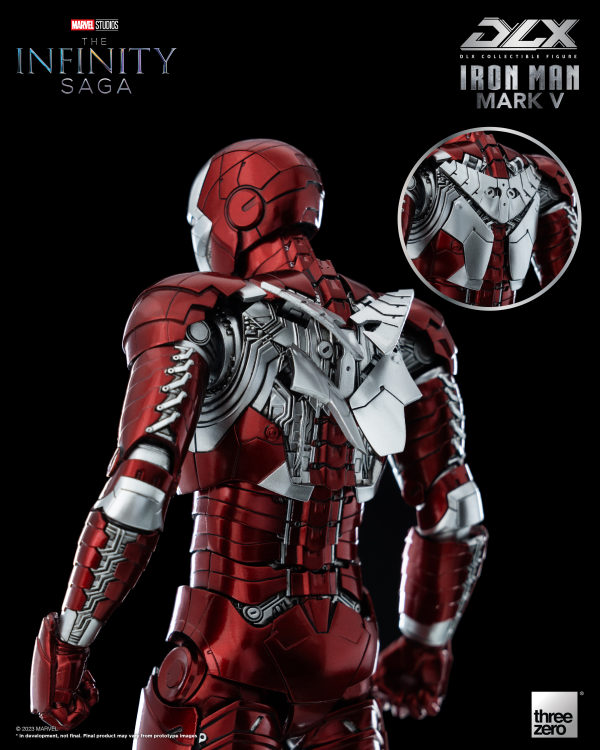 Three Zero Marvel Studios: The Infinity Saga: DLX Iron Man Mark 5 | 4897056204010