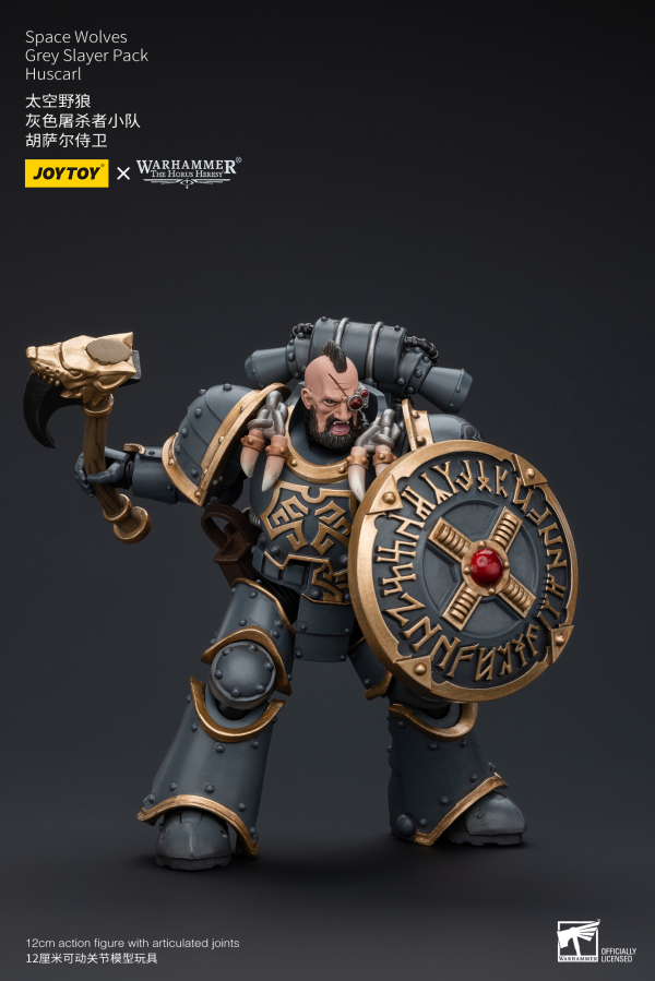 Joy Toy Space Wolves Grey Slayer Pack Huscarl | 6973130377387