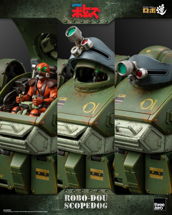 threezero Armored Trooper VOTOMS - ROBO-DOU Scopedog | 4897056203082