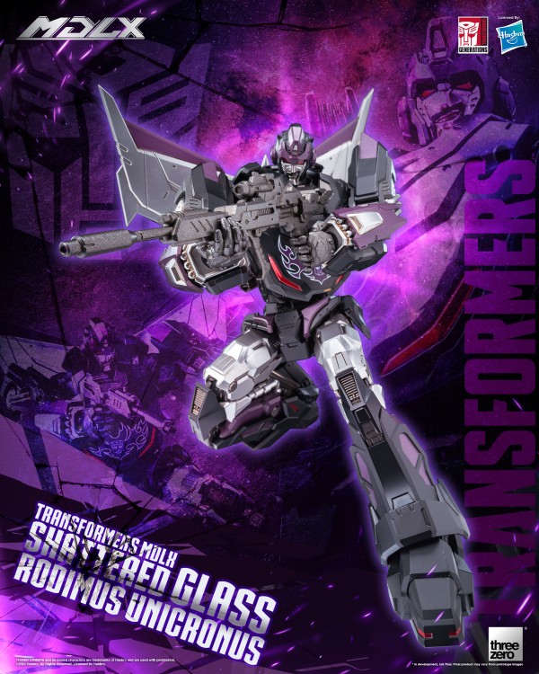threezero Transformers - MDLX Shattered Glass Rodimus Unicronus | 4895250814110