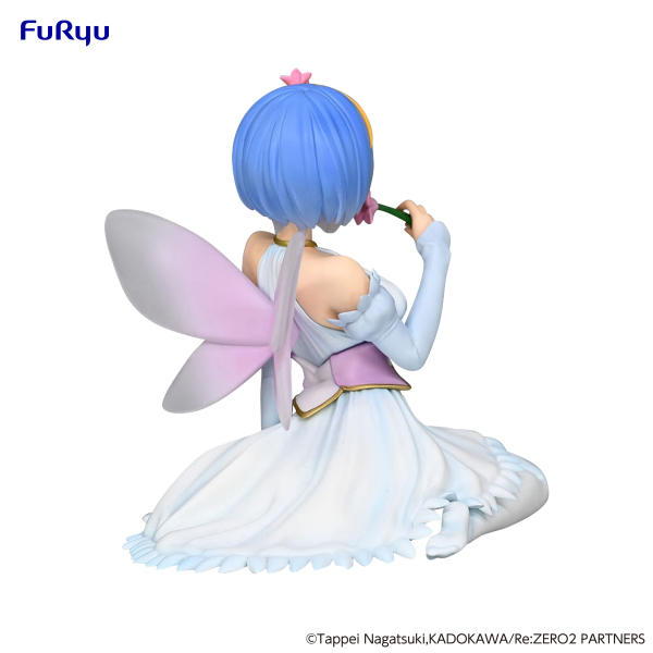 FURYU Corporation Re:ZERO -Starting Life in Another World- Noodle Stopper Figure -Rem Flower Fairy- | 4582655074828