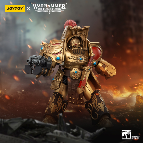 JOYTOY Legio Custodes Aquilon Terminator Squad Aquilon with Lastrum Storm Bolter | 6927054400744
