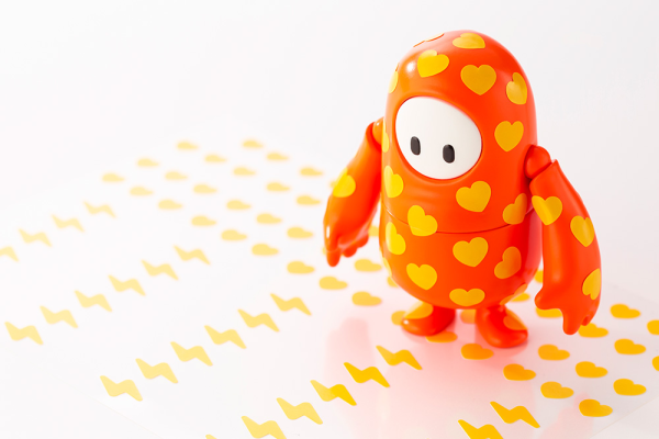 KOTOBUKIYA FALL GUYS ULTIMATE KNOCKOUT Action Figure pack Legendary Edition: Orangeade/Golden Chicken Costume | 190526043176