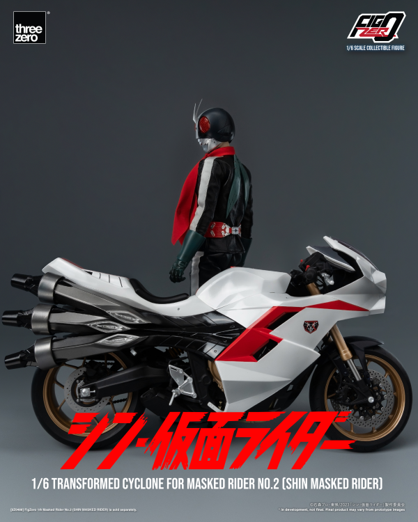 Three Zero FigZero 1/6 Transformed Cyclone for Masked Rider No.2 (SHIN MASKED RIDER) | 4895250807952