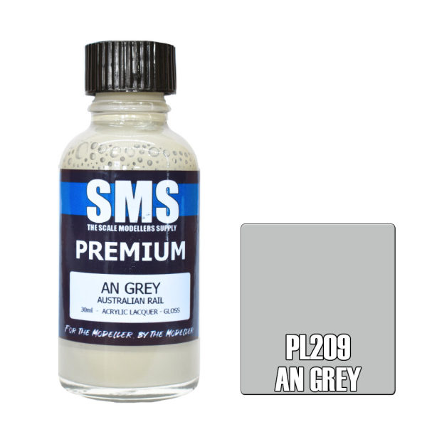 The Scale Modellers Supply (SMS) Premium AN GREY 30ml | 744109798214