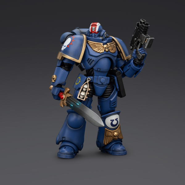 JOYTOY Ultramarines Heroes of the Chapter Primaris Lieutenant Erastus | 6973130372481