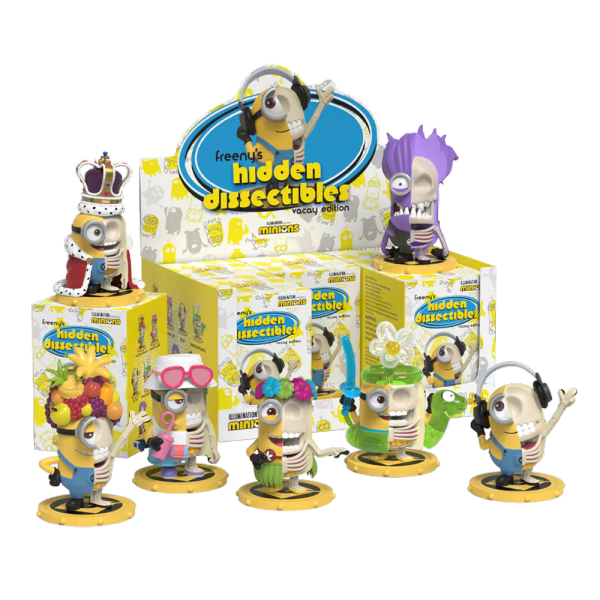 Mighty Jaxx Hidden Dissectibles: Minions Series 01 (Vacay ed.) | 631978817811