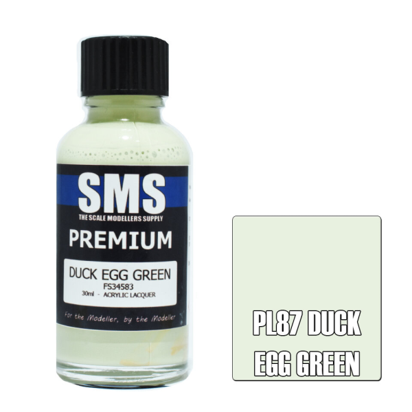 The Scale Modellers Supply (SMS) Premium DUCK EGG GREEN FS34583 30ml | 707959822416