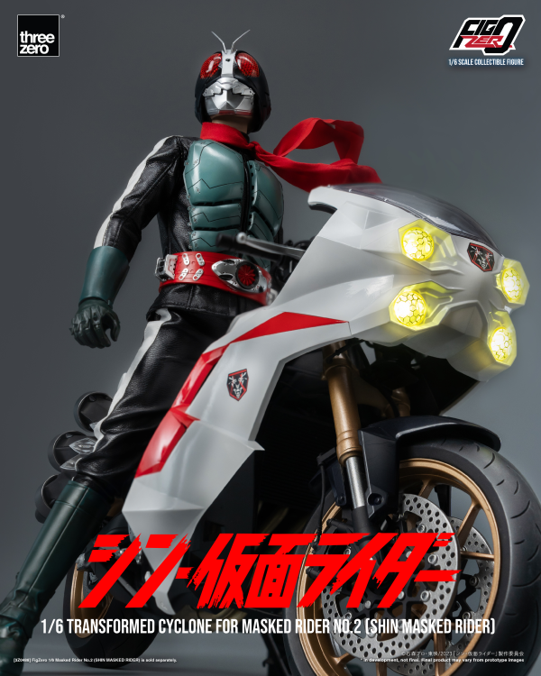Three Zero FigZero 1/6 Transformed Cyclone for Masked Rider No.2 (SHIN MASKED RIDER) | 4895250807952