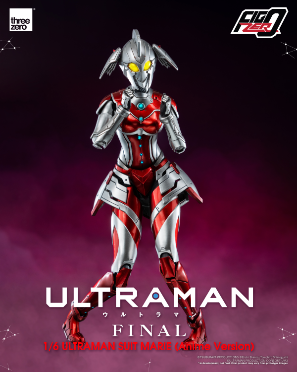 Three Zero FigZero 1/6 ULTRAMAN SUIT MARIE (Anime Version) | 4895250806979