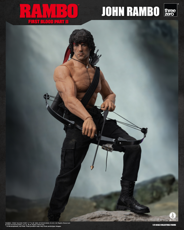 Three Zero Rambo: First Blood Part II - 1/6 John Rambo | 4897056205239
