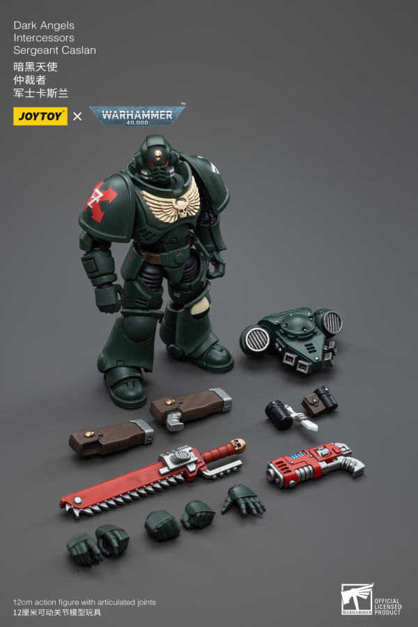 Joy Toy Dark Angels Intercessors Sergeant Caslan | 6973130374966
