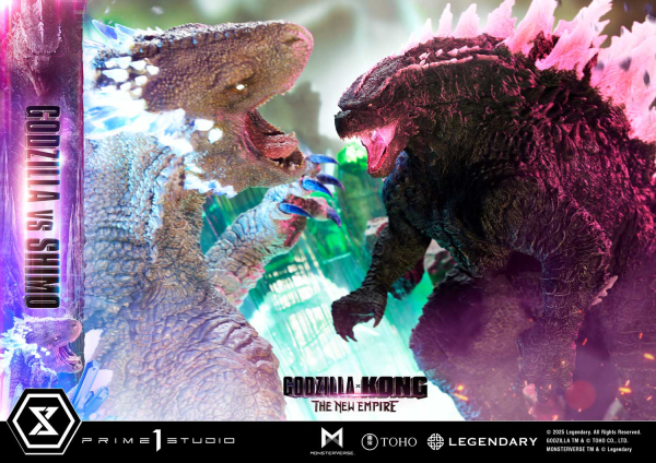 Prime 1 Studio Ultimate Diorama Masterline Godzilla x Kong: The New Empire Godzilla vs Shimo | 4582647121677