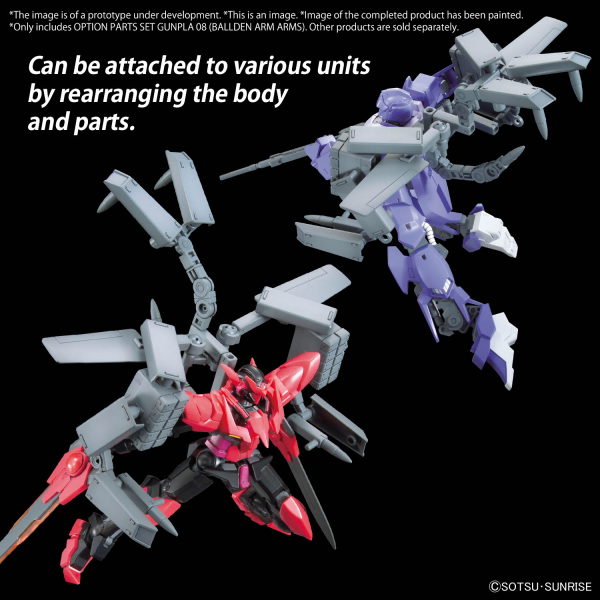 OPTION PARTS SET GUNPLA 08 (BALLDEN ARM ARMS) | 4573102671448