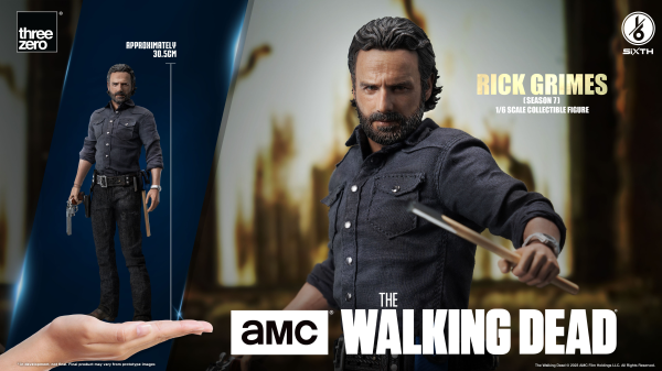 Three Zero The Walking Dead - 1/6 Rick Grimes (Season 7) | 4895250808133