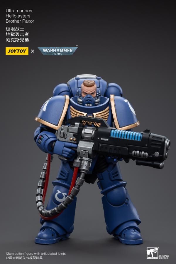 Joy Toy Ultramarines Hellblasters Brother Paxor | 6973130375369
