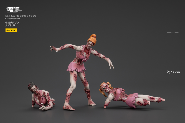 JOYTOY Dark Source Zombie Figure CheerLeaders | 6927054401574