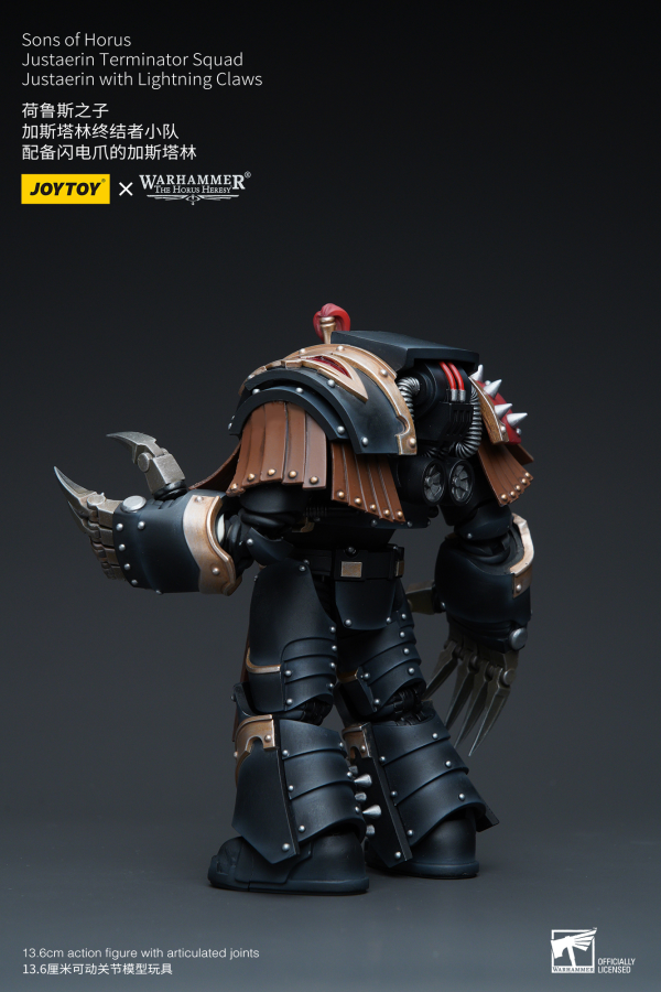 Joy Toy Sons of Horus Justaerin Terminator Squad Justaerin with Lightning Claws | 6973130379725