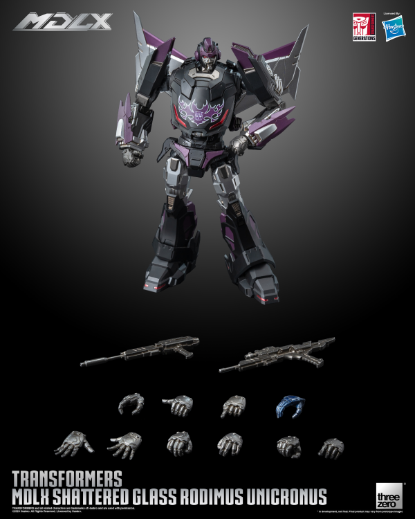 threezero Transformers - MDLX Shattered Glass Rodimus Unicronus(4895250814110)(4895250814110)