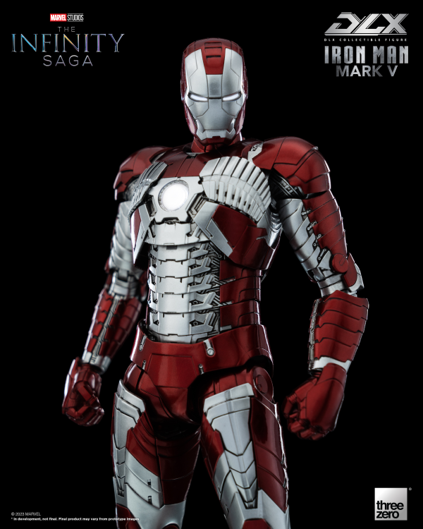 Three Zero Marvel Studios: The Infinity Saga: DLX Iron Man Mark 5 | 4897056204010