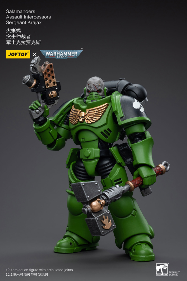 Joy Toy Salamanders Assault Intercessors Sergeant Krajax | 6973130375215