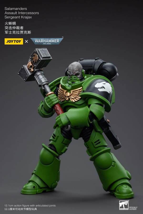 Joy Toy Salamanders Assault Intercessors Sergeant Krajax | 6973130375215