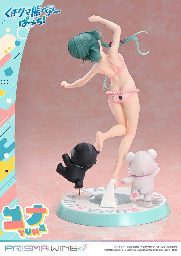 Prime 1 Studio PRISMA WING Kuma Kuma Kuma Bear Punch! Yuna 1/7 Scale Pre-Painted Figure | 4582647120601