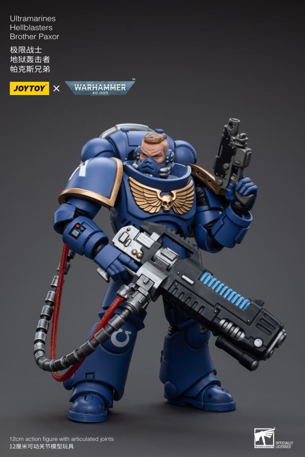 Joy Toy Ultramarines Hellblasters Brother Paxor | 6973130375369
