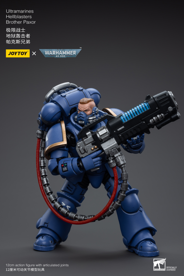 Joy Toy Ultramarines Hellblasters Brother Paxor | 6973130375369