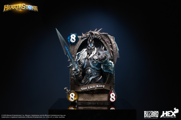 HEX Collectibles Blizzard Hearthstone® The Lich King Art Statue | 6978082552349