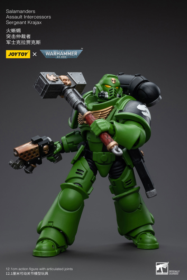 Joy Toy Salamanders Assault Intercessors Sergeant Krajax | 6973130375215