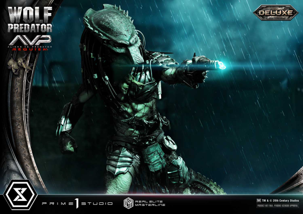 Prime 1 Studio Real Elite Masterline Aliens vs. Predator: Requiem Wolf Predator DX Bonus Version | 4582647121646