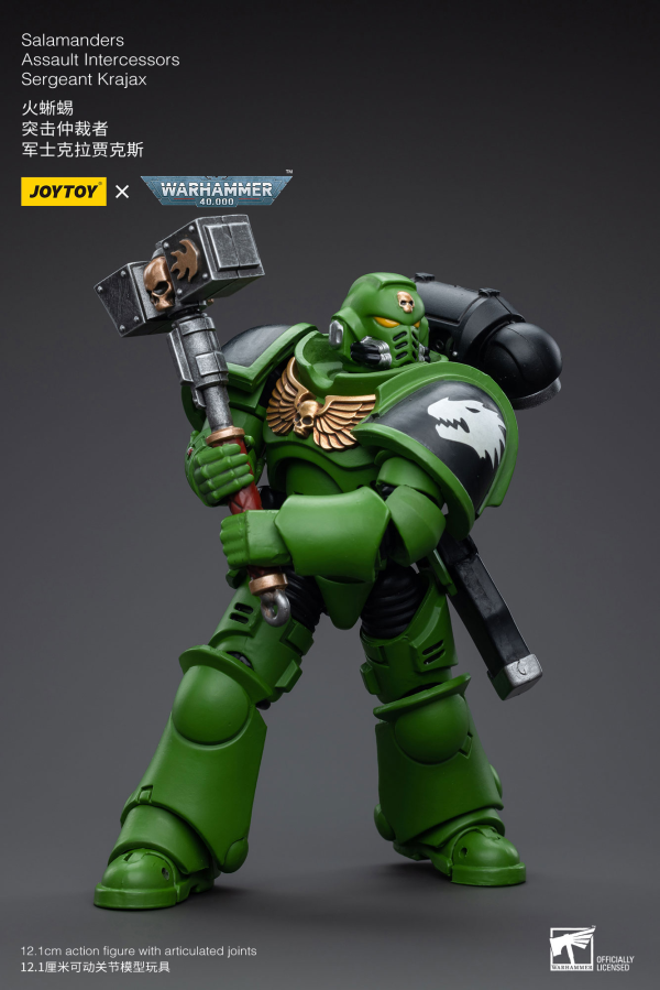 Joy Toy Salamanders Assault Intercessors Sergeant Krajax | 6973130375215