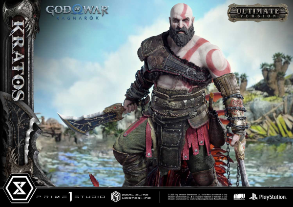 Prime 1 Studio Real Elite Masterline God of War: Ragnarok Kratos Ultimate Version | 4582647120793