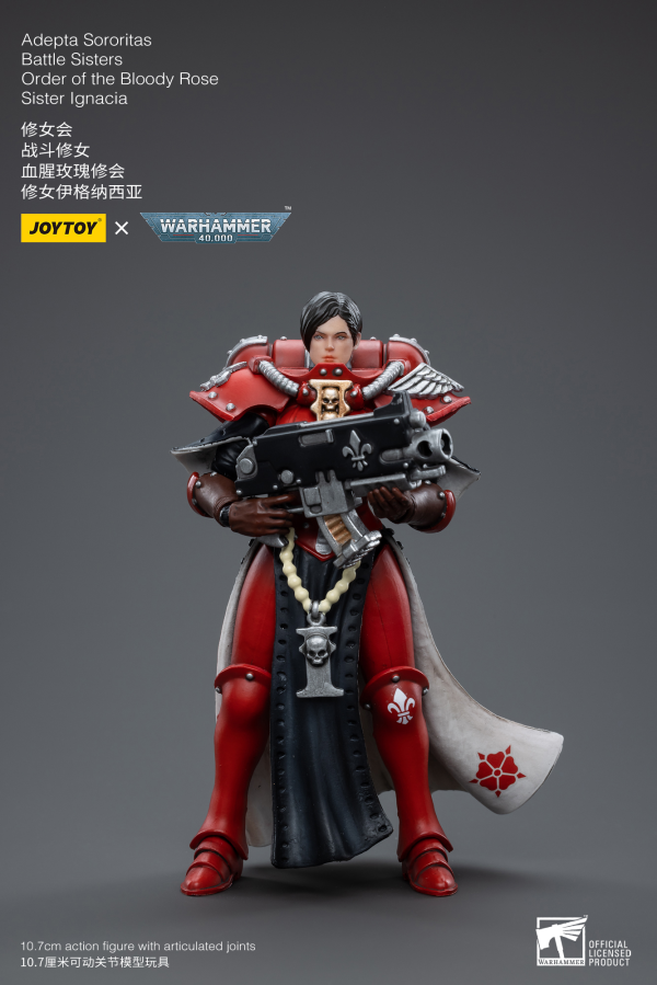 Joy Toy Adepta Sororitas Battle Sisters Order of the Bloody Rose Sister Ignacia | 6973130374539