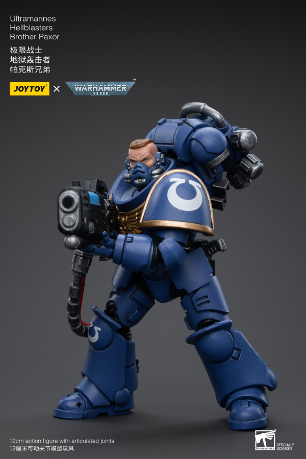 Joy Toy Ultramarines Hellblasters Brother Paxor | 6973130375369