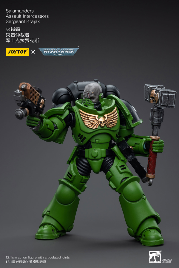 Joy Toy Salamanders Assault Intercessors Sergeant Krajax | 6973130375215