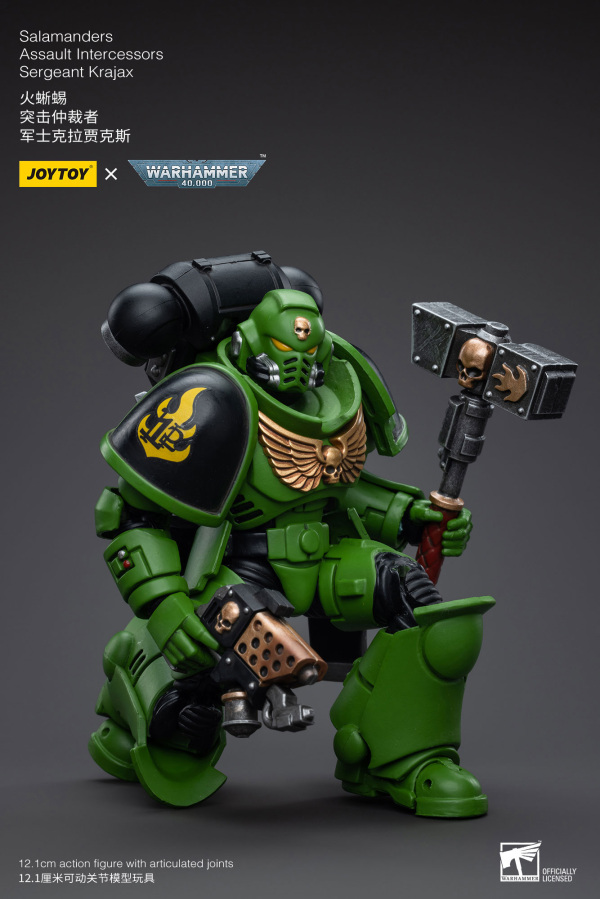 Joy Toy Salamanders Assault Intercessors Sergeant Krajax | 6973130375215