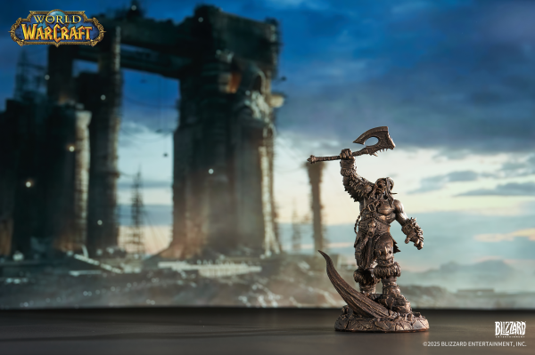 HEX Collectibles Blizzard World of Warcraft® Grommash Hellscream 1/10 Scale Bronze-Colored Edition Statue | 6972099322636