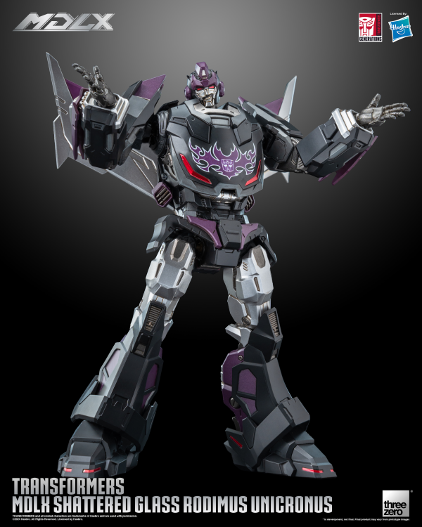 threezero Transformers - MDLX Shattered Glass Rodimus Unicronus | 4895250814110
