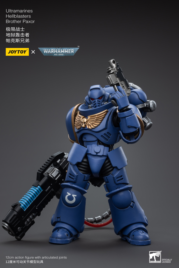 Joy Toy Ultramarines Hellblasters Brother Paxor | 6973130375369