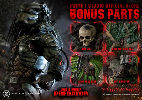 Prime 1 Studio Museum Masterline Predator (Film) Jungle Hunter Predator DX Bonus Version | 4580708034089
