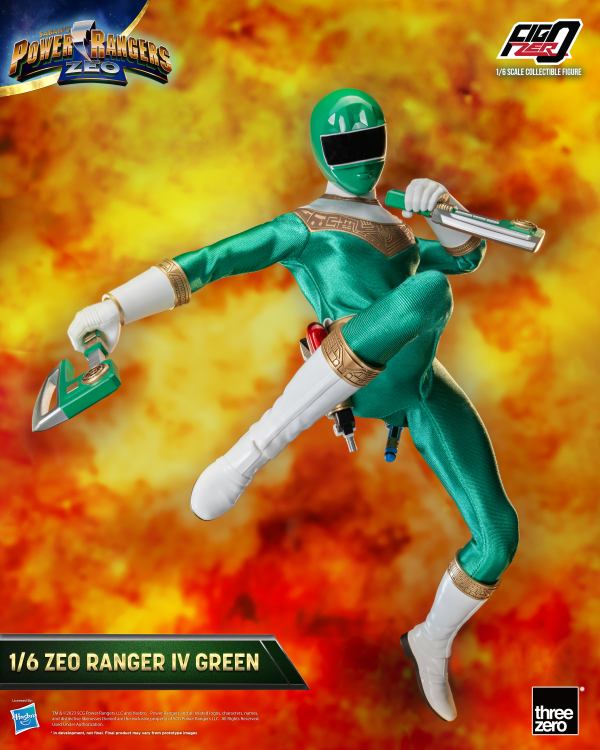 Three Zero Power Rangers Zeo - FigZero 1/6 Zeo Ranger IV Green | 4895250810402