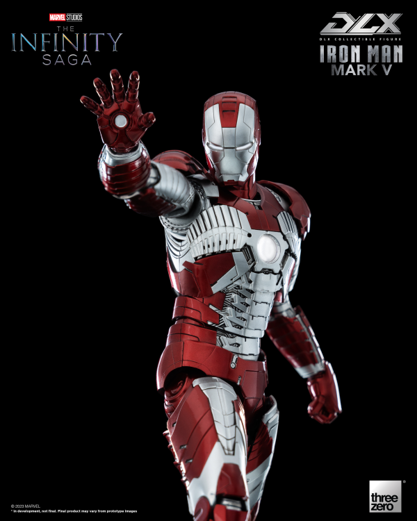 Three Zero Marvel Studios: The Infinity Saga: DLX Iron Man Mark 5 | 4897056204010