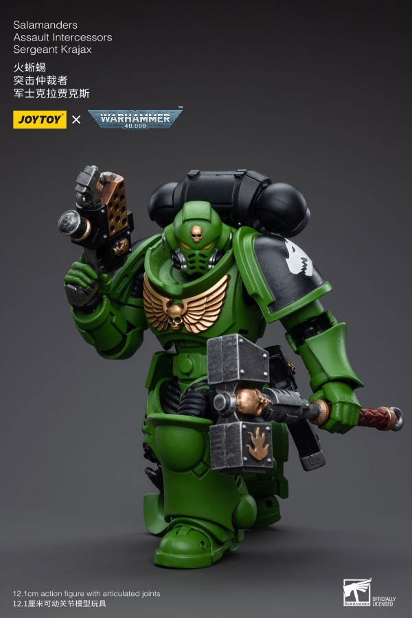 Joy Toy Salamanders Assault Intercessors Sergeant Krajax | 6973130375215