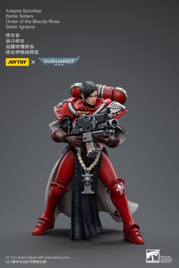 Joy Toy Adepta Sororitas Battle Sisters Order of the Bloody Rose Sister Ignacia | 6973130374539