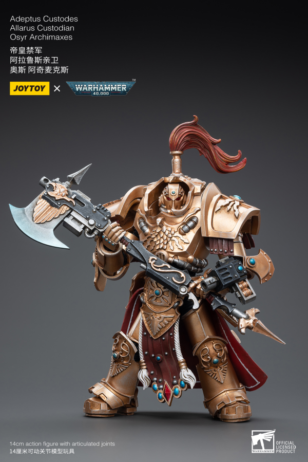 JOYTOY Adeptus Custodes Allarus Custodian Osyr Archimaxes | 6973130377318