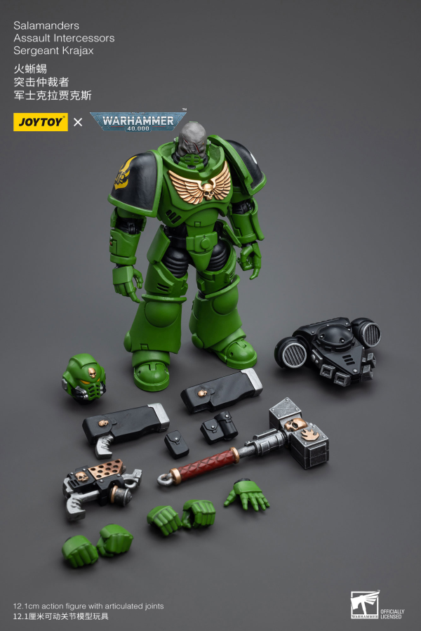 Joy Toy Salamanders Assault Intercessors Sergeant Krajax | 6973130375215