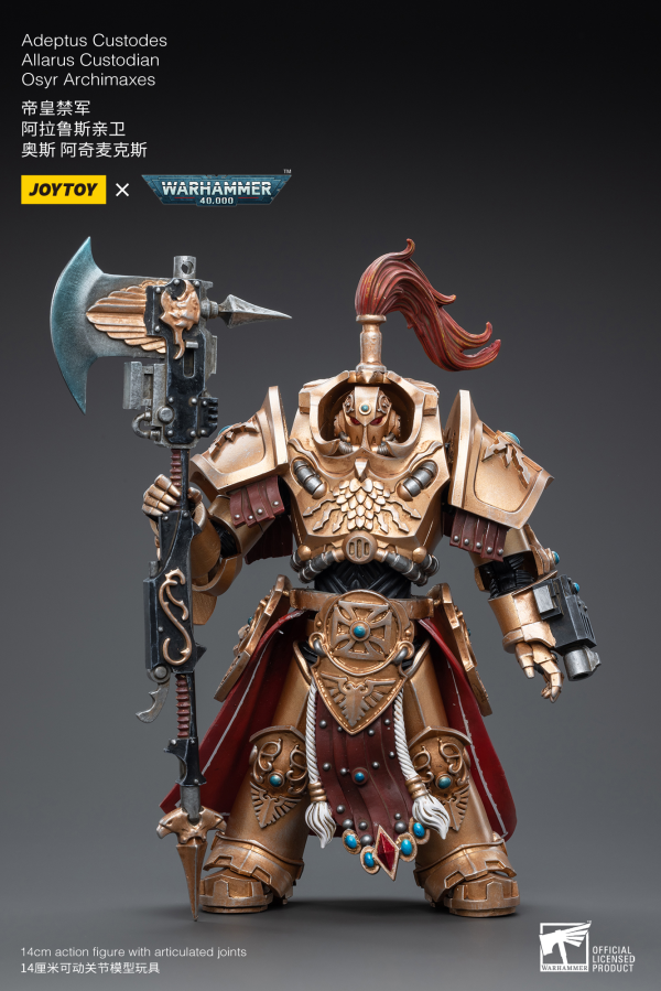 JOYTOY Adeptus Custodes Allarus Custodian Osyr Archimaxes | 6973130377318
