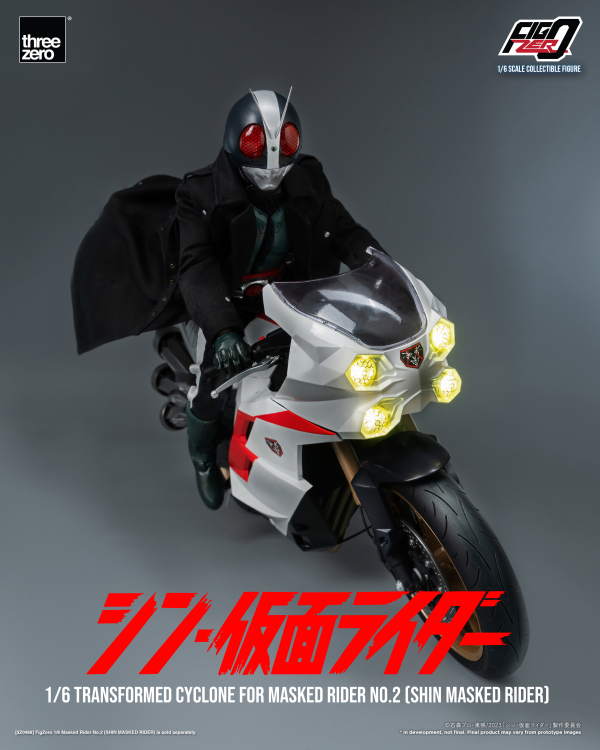 Three Zero FigZero 1/6 Transformed Cyclone for Masked Rider No.2 (SHIN MASKED RIDER) | 4895250807952